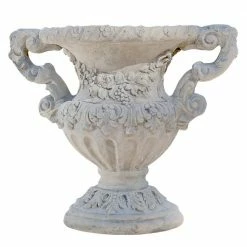Design Toscano Elysee Palace Baroque Style 31 in. H Ancient Ivory Fiberglass Architectural Garden Urn 7 Design Toscano Elysee Palace Baroque Style 31 in. H Ancient Ivory Fiberglass Architectural Garden Urn -Design Toscano Sales Store ancient ivory design toscano urn planters ne50307 c3 1000