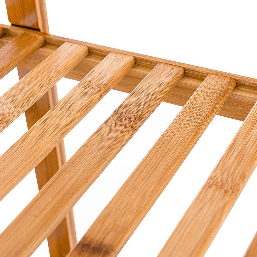 Costway 45.5 in. L x 12.5 in. W x 55.5 in. H Shelves Indoor/Outdoor Yellow Plant Stand 5-Tier Multi-Functional 8 Costway 45.5 in. L x 12.5 in. W x 55.5 in. H Shelves Indoor/Outdoor Yellow Plant Stand 5-Tier Multi-Functional - Image 6