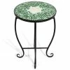 Costway 14 in. Large Green Steel Accent Table Plant Stand with Curved Legs -Design Toscano Sales Store costway plant stands op3552gn 64 1000