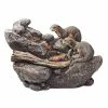 Design Toscano Curious Sea Otters Stone Bonded Resin Garden Fountain -Design Toscano Sales Store design toscano freestanding fountains dw08087 64 1000