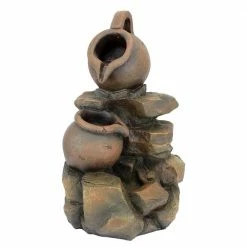 Design Toscano LaTaverna Cascading Urns Stone Bonded Resin Illuminated Garden Fountain 17 Design Toscano LaTaverna Cascading Urns Stone Bonded Resin Illuminated Garden Fountain -Design Toscano Sales Store design toscano freestanding fountains qn150006 4f 1000 1
