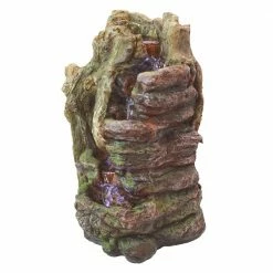 Design Toscano Willow Bend Stone Bonded Resin Illuminated Garden Fountain -Design Toscano Sales Store design toscano freestanding fountains qn164017 c3 1000 1