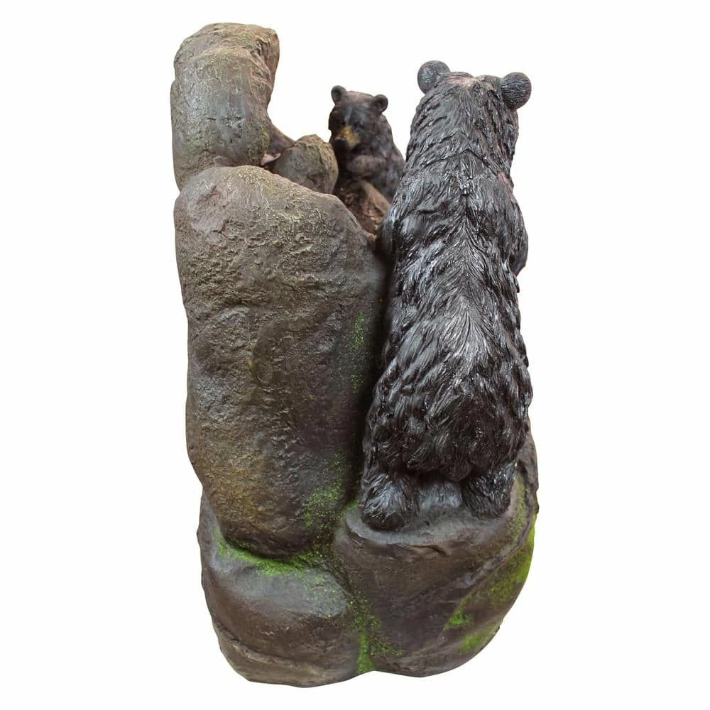 Design Toscano Grizzly Gulch Black Bears Stone Bonded Resin Garden Fountain 7 Design Toscano Grizzly Gulch Black Bears Stone Bonded Resin Garden Fountain - Image 5