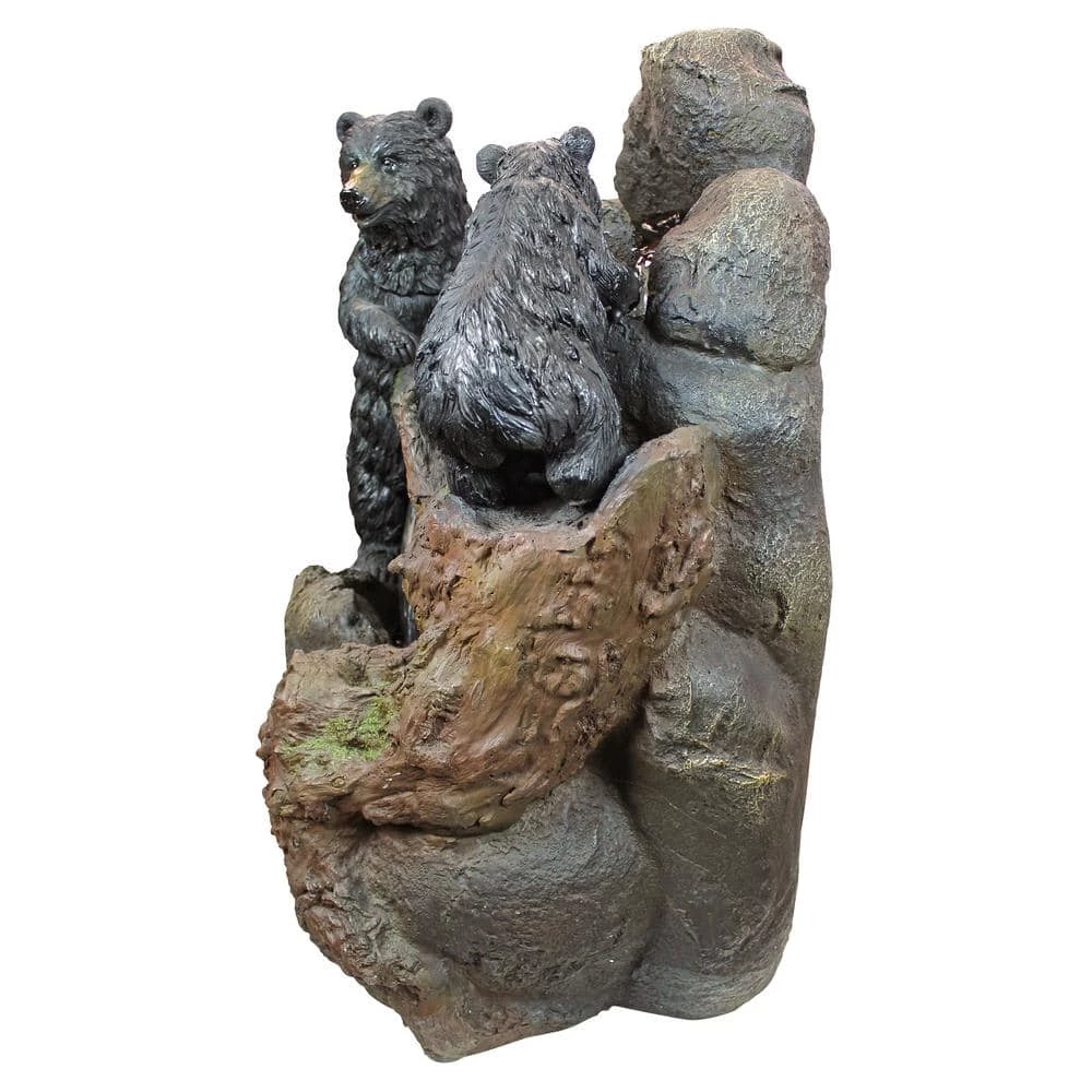 Design Toscano Grizzly Gulch Black Bears Stone Bonded Resin Garden Fountain 12 Design Toscano Grizzly Gulch Black Bears Stone Bonded Resin Garden Fountain - Image 10