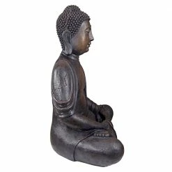 Design Toscano 40 in. H Meditative Buddha of The Grand Temple Large Garden Statue -Design Toscano Sales Store design toscano garden statues al1160 1f 1000 1