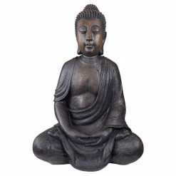 Design Toscano 40 in. H Meditative Buddha of The Grand Temple Large Garden Statue -Design Toscano Sales Store design toscano garden statues al1160 c3 1000