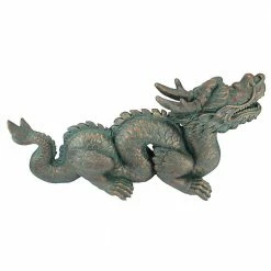 Design Toscano 15 in. H Asian Dragon of the Great Large Wall Statue -Design Toscano Sales Store design toscano garden statues al25253 1f 1000 1