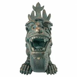 Design Toscano 15 in. H Asian Dragon of the Great Large Wall Statue -Design Toscano Sales Store design toscano garden statues al25253 4f 1000
