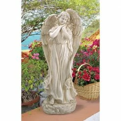 Design Toscano 32.5 in. H Constance's Conscience Garden Angel Statue -Design Toscano Sales Store design toscano garden statues al58133 31 1000