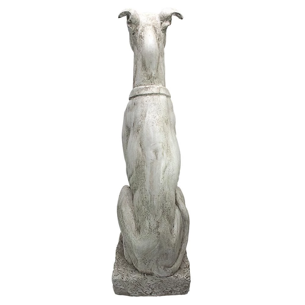 Design Toscano Art Deco Whippet Greyhound Sentinel Dog Statue Set (2-Piece) 8 Design Toscano Art Deco Whippet Greyhound Sentinel Dog Statue Set (2-Piece) - Image 6