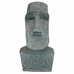 Design Toscano 24.5 in. H Easter Island Ahu Akivi Moai Monolith Large Garden Statue -Design Toscano Sales Store design toscano garden statues db555 4f 1000