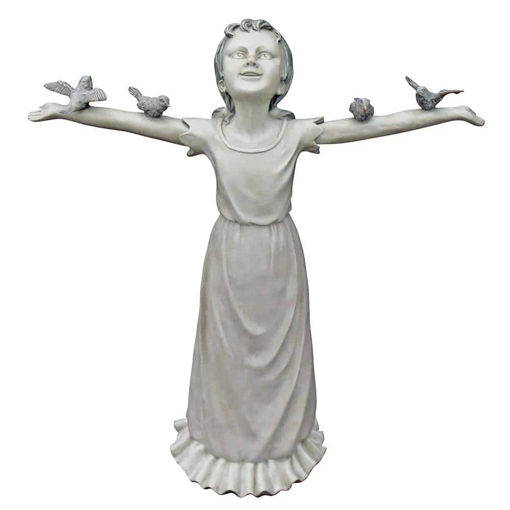 Design Toscano 29.5 in. H Basking in God's Glory Large Statue 3 Design Toscano 29.5 in. H Basking in God's Glory Large Statue
