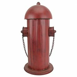 Design Toscano 18 in. H Vintage Metal Fire Hydrant Medium Statue -Design Toscano Sales Store design toscano garden statues fu68858 1f 1000