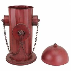 Design Toscano 18 in. H Vintage Metal Fire Hydrant Medium Statue -Design Toscano Sales Store design toscano garden statues fu68858 44 1000