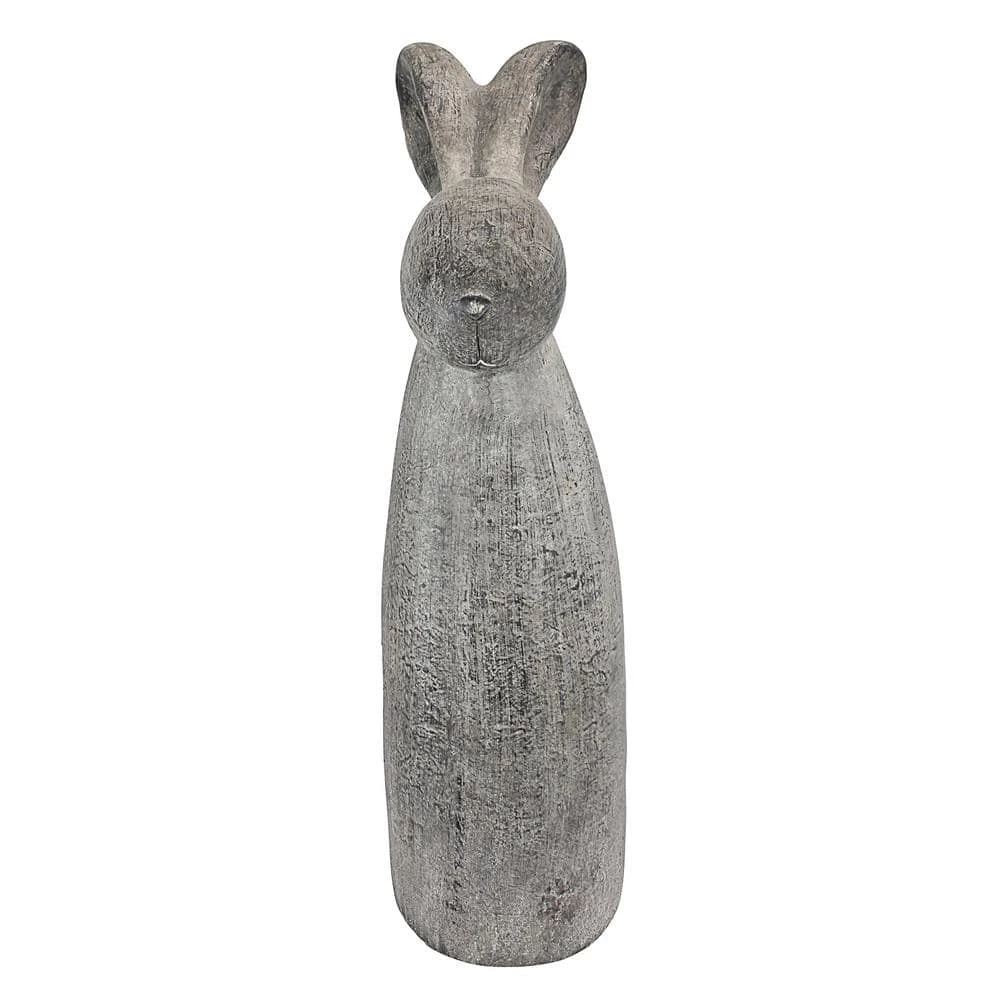 Design Toscano 28 in. H Big Burly Bunny Rabbit Stan the Bunny Statue 5 Design Toscano 28 in. H Big Burly Bunny Rabbit Stan the Bunny Statue - Image 3