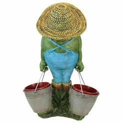 Design Toscano 17.5 in. H Buckets the Garden Frog Statue -Design Toscano Sales Store design toscano garden statues hf300718 fa 1000 1