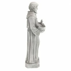 Design Toscano 20 in. H Nature's Nurturer St. Francis Small Garden Statue -Design Toscano Sales Store design toscano garden statues hf309480 44 1000