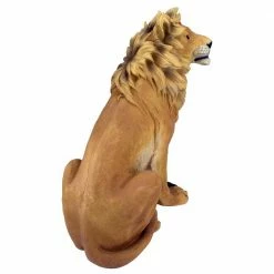Design Toscano 27 in. H King of Beasts Lion Sculpture -Design Toscano Sales Store design toscano garden statues je43201 44 1000
