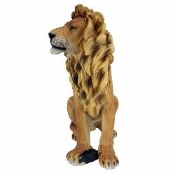 Design Toscano 27 in. H King of Beasts Lion Sculpture -Design Toscano Sales Store design toscano garden statues je43201 4f 1000 1