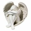 Design Toscano 12.5 in. H Serene Solitude Angel Statue -Design Toscano Sales Store design toscano garden statues jq6366 64 1000