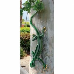 Design Toscano 8 in. H Giant Garden Gecko Lizard Statue -Design Toscano Sales Store design toscano garden statues jq6370 c3 1000 1