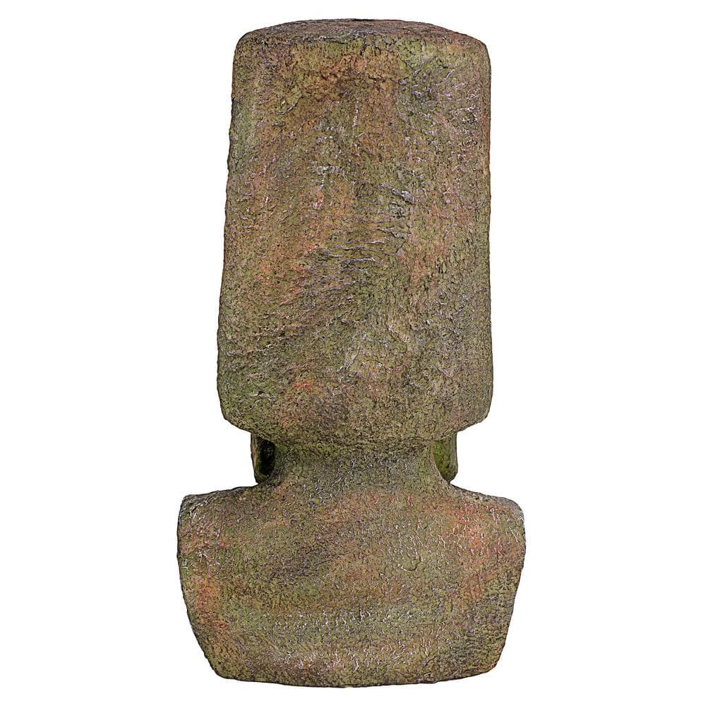 Design Toscano 16.5 in. H Easter Island Ahu Akivi Moai Monolith Medium Garden Statue 8 Design Toscano 16.5 in. H Easter Island Ahu Akivi Moai Monolith Medium Garden Statue - Image 6