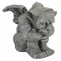 Design Toscano 17.5 in. H Emmett The Gargoyle Large Garden Statue