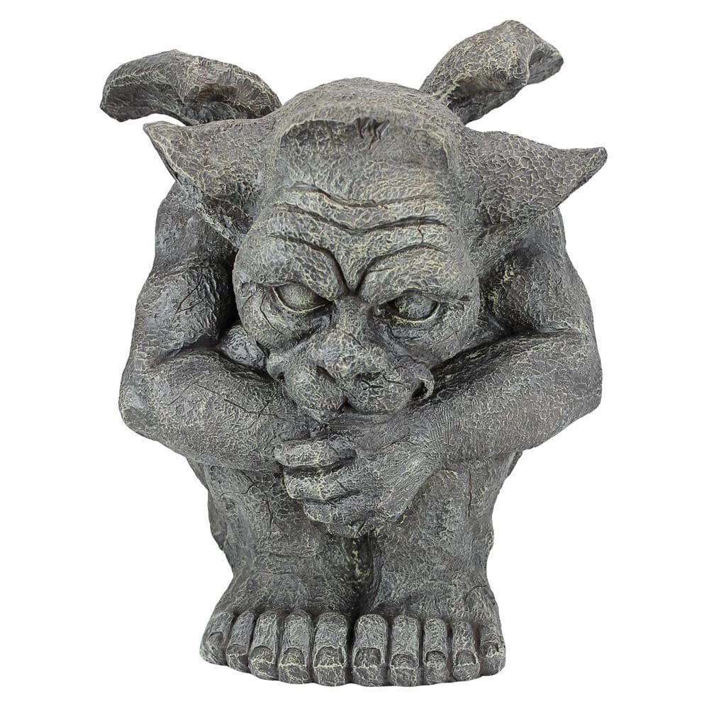 Design Toscano 17.5 in. H Emmett The Gargoyle Large Garden Statue 4 Design Toscano 17.5 in. H Emmett The Gargoyle Large Garden Statue - Image 2