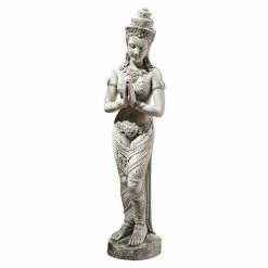 Design Toscano 35 in. H Thai Teppanom Beautiful Being Medium Garden Statue