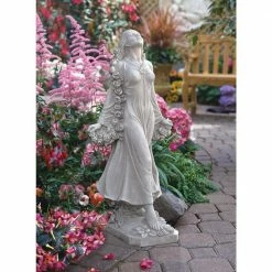 Design Toscano 30.5 in. H Flora Divine Patroness of Gardens Statue -Design Toscano Sales Store design toscano garden statues ky47018 c3 1000 1