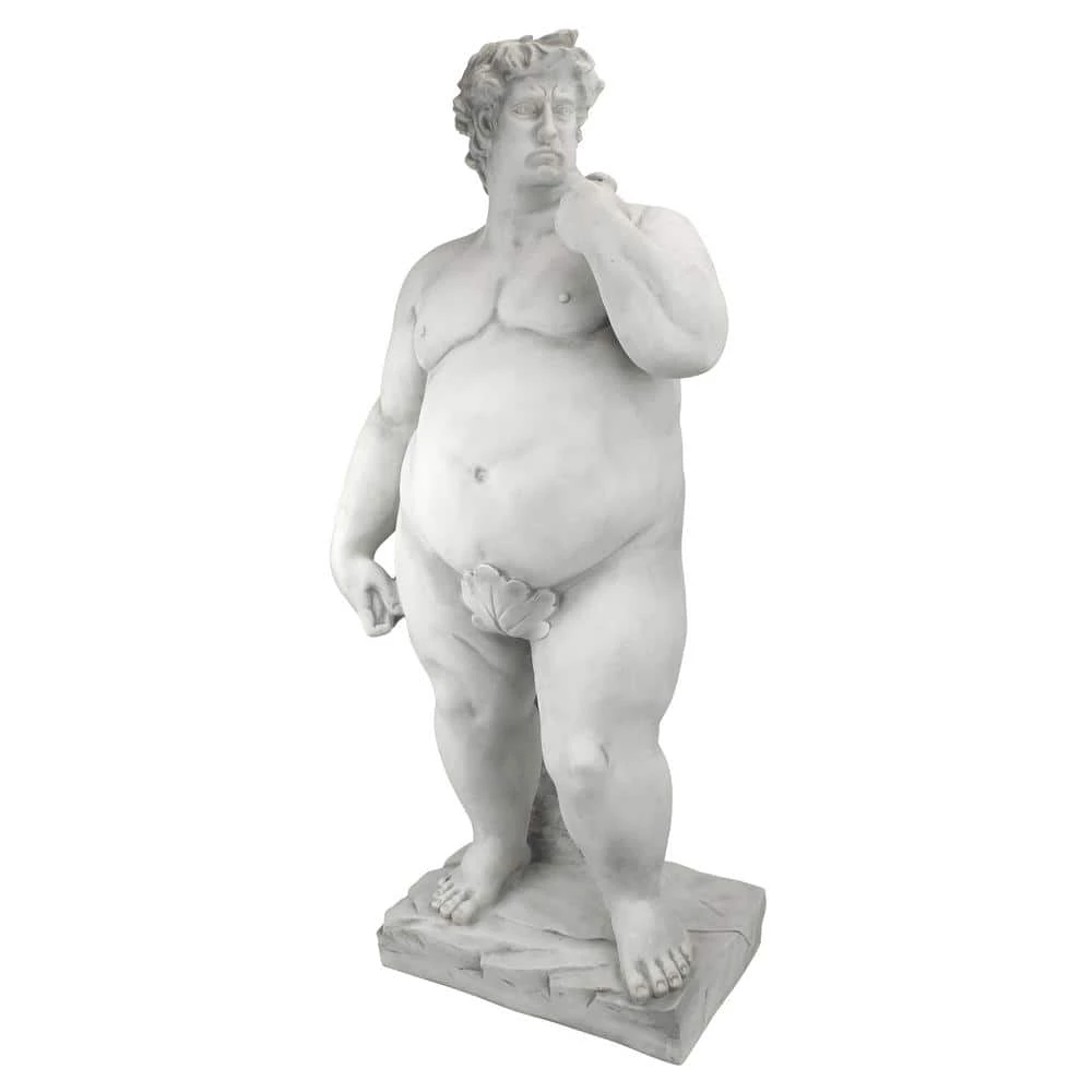 Design Toscano 30 in. H David Garden Super Sized Sculpture 3 Design Toscano 30 in. H David Garden Super Sized Sculpture
