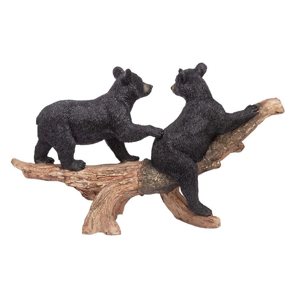 Design Toscano 18 in. H Mischievous Bear Cubs Sculpture 7 Design Toscano 18 in. H Mischievous Bear Cubs Sculpture - Image 5