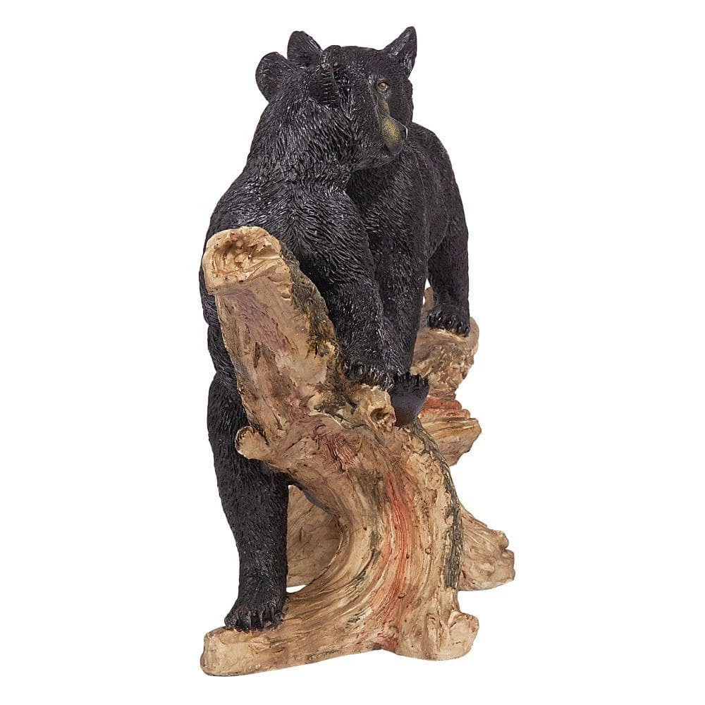 Design Toscano 18 in. H Mischievous Bear Cubs Sculpture 6 Design Toscano 18 in. H Mischievous Bear Cubs Sculpture - Image 4
