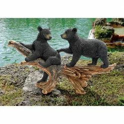 Design Toscano 18 in. H Mischievous Bear Cubs Sculpture 16 Design Toscano 18 in. H Mischievous Bear Cubs Sculpture -Design Toscano Sales Store design toscano garden statues ky69774 fa 1000