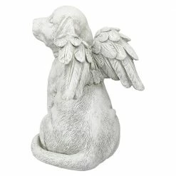 Design Toscano 10 in. H Large Loving Friend Memorial Pet Dog Statue -Design Toscano Sales Store design toscano garden statues ly7154092 44 1000