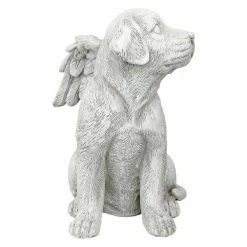Design Toscano 10 in. H Large Loving Friend Memorial Pet Dog Statue -Design Toscano Sales Store design toscano garden statues ly7154092 4f 1000
