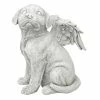 Design Toscano 10 in. H Large Loving Friend Memorial Pet Dog Statue -Design Toscano Sales Store design toscano garden statues ly7154092 64 1000