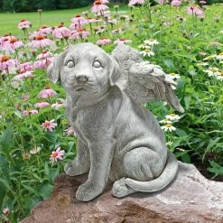 Design Toscano 10 in. H Large Loving Friend Memorial Pet Dog Statue -Design Toscano Sales Store design toscano garden statues ly7154092 c3 1000 1