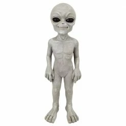 Design Toscano 14 in. H The Out of this World Alien Extra Terrestrial Small Statue -Design Toscano Sales Store design toscano garden statues ly815032 4f 1000 1