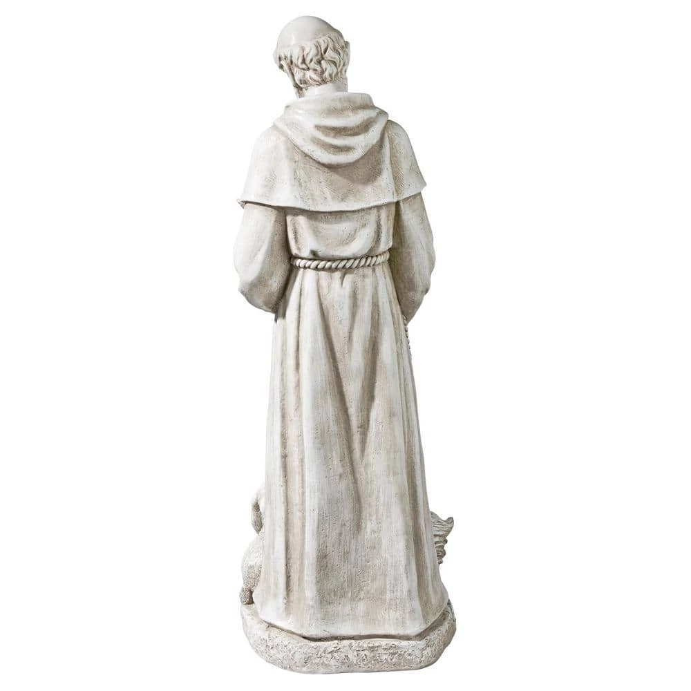 Design Toscano 28 in. H Nature's Nurturer St. Francis Medium Sculpture 9 Design Toscano 28 in. H Nature's Nurturer St. Francis Medium Sculpture - Image 7
