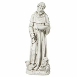 Design Toscano 28 in. H Nature's Nurturer St. Francis Medium Sculpture