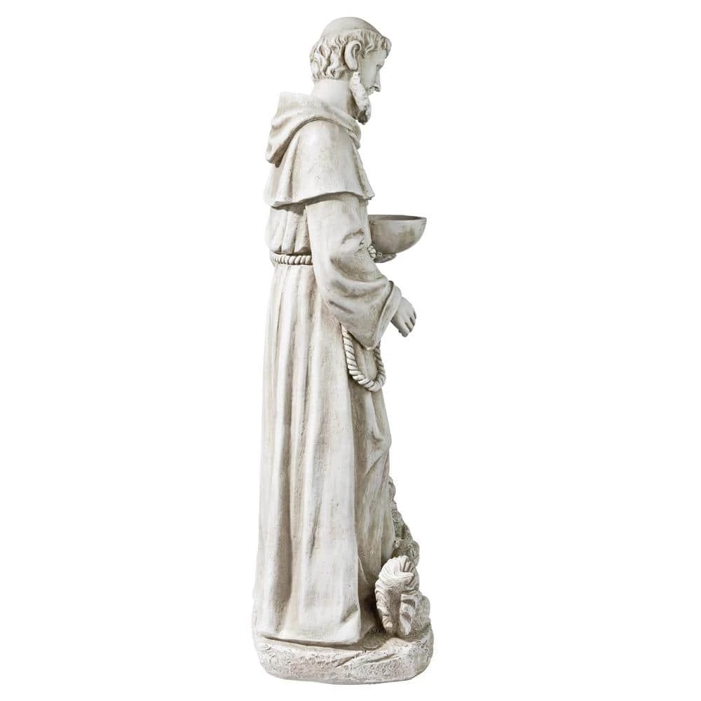 Design Toscano 28 in. H Nature's Nurturer St. Francis Medium Sculpture 12 Design Toscano 28 in. H Nature's Nurturer St. Francis Medium Sculpture - Image 10