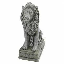 Design Toscano 30 in. H Fouquet Royal Palace Sentinel Lion Statue -Design Toscano Sales Store design toscano garden statues ly88278 4f 1000 1