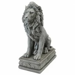 Design Toscano 30 in. H Fouquet Royal Palace Sentinel Lion Statue -Design Toscano Sales Store design toscano garden statues ly88278 c3 1000 1