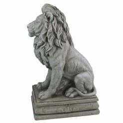 Design Toscano 30 in. H Fouquet Royal Palace Sentinel Lion Statue -Design Toscano Sales Store design toscano garden statues ly88278 fa 1000