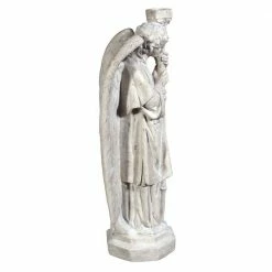 Design Toscano 38 in. H Padova Guardian Angel Left Facing Garden Statue -Design Toscano Sales Store design toscano garden statues ne30711 76 1000 1