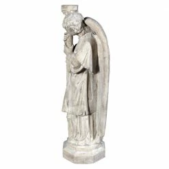 Design Toscano 38 in. H Padova Guardian Angel Right Facing Garden Statue -Design Toscano Sales Store design toscano garden statues ne307115 44 1000