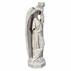 Design Toscano 38 in. H Padova Guardian Angel Right Facing Garden Statue -Design Toscano Sales Store design toscano garden statues ne307115 4f 1000