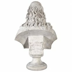Design Toscano 30.5 in. H Leonardo da Vinci Grand Scale Sculptural Bust 16 Design Toscano 30.5 in. H Leonardo da Vinci Grand Scale Sculptural Bust -Design Toscano Sales Store design toscano garden statues ne867143 1f 1000