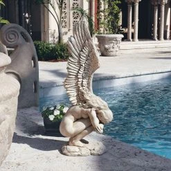 Design Toscano 30.5 in. H Remembrance and Redemption Angel Large Sculpture -Design Toscano Sales Store design toscano garden statues ng33660 1f 1000 1